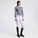 Chemise de concours manches longues &agrave; rayures - Cavalleria Toscana