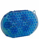 Etrille de massage bleue Premi&egrave;re - BR - 7 billes inox
