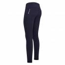 Pantalon d'&eacute;quitation bleu marine ES Breez Full Grip pour enfant