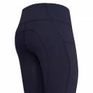 Pantalon d'&eacute;quitation bleu marine ES Breez Full Grip pour enfant
