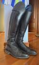 Stivali da equitazione in pelle nera