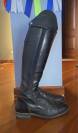 Stivali da equitazione in pelle nera