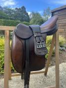 Selle de dressage Forestier marron 17.5