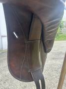 Selle de dressage Forestier marron 17.5
