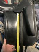 SELLE DRESSAGE AULION NOIRE OCCASION