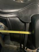 SELLE DRESSAGE AULION NOIRE OCCASION