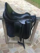 SELLE DRESSAGE AULION NOIRE OCCASION
