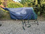 Couverture cheval bleu ext&eacute;rieur chaud  Taille 130 voir