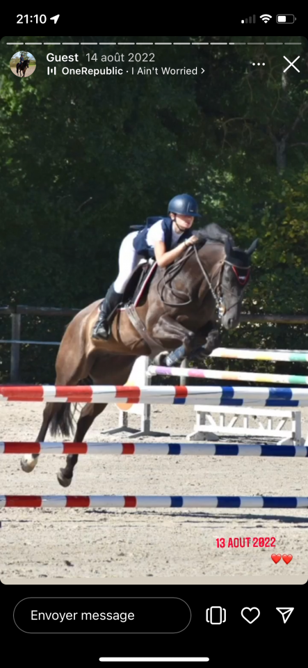 Jument 10 ans &agrave; remettre en route