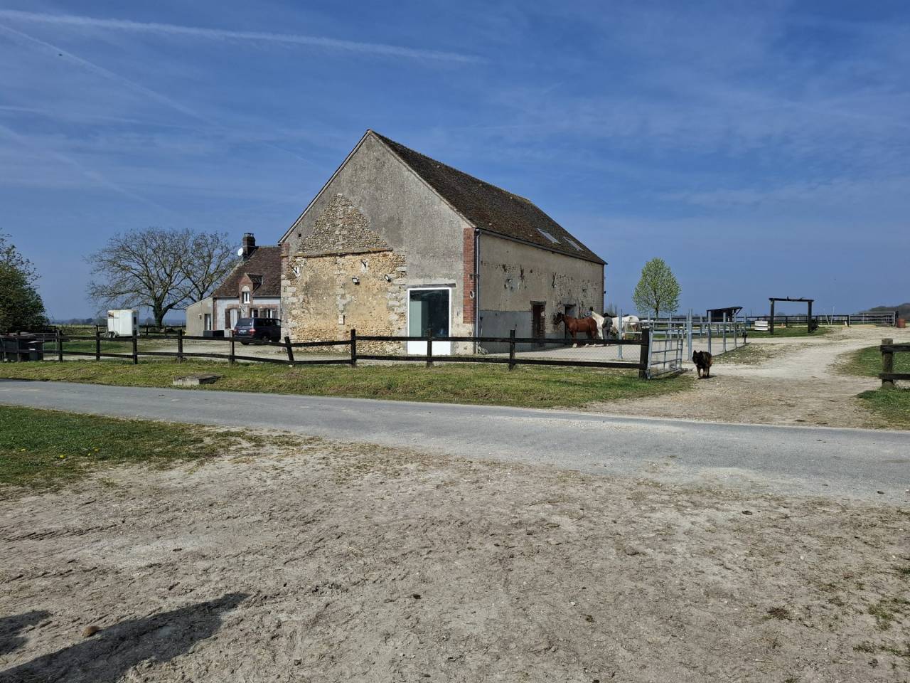 ? Propri&eacute;t&eacute; &eacute;questre de caract&egrave;re  Domaine de plus de