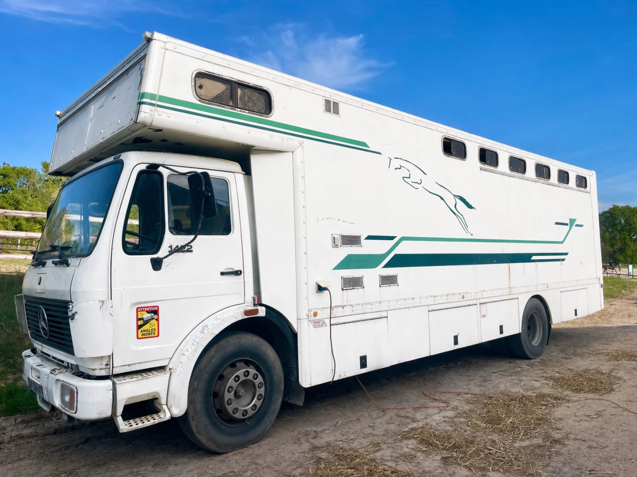 Camion PL 7 chevaux + home car 