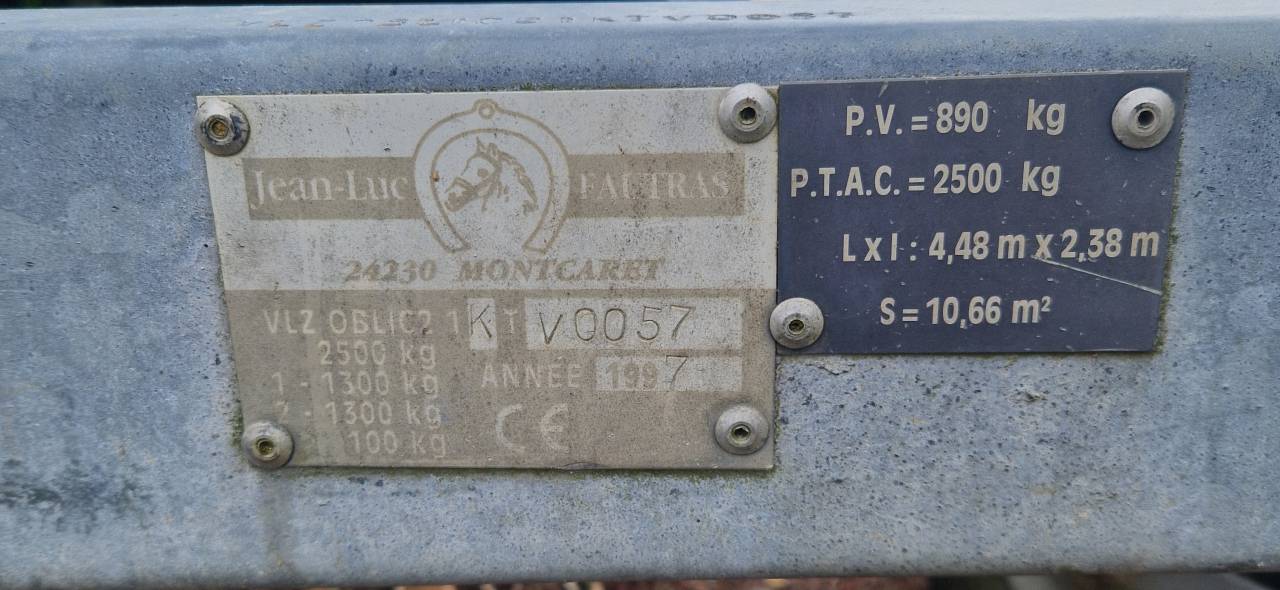 VAN FAUTRAS OBLIC 2 PLACES