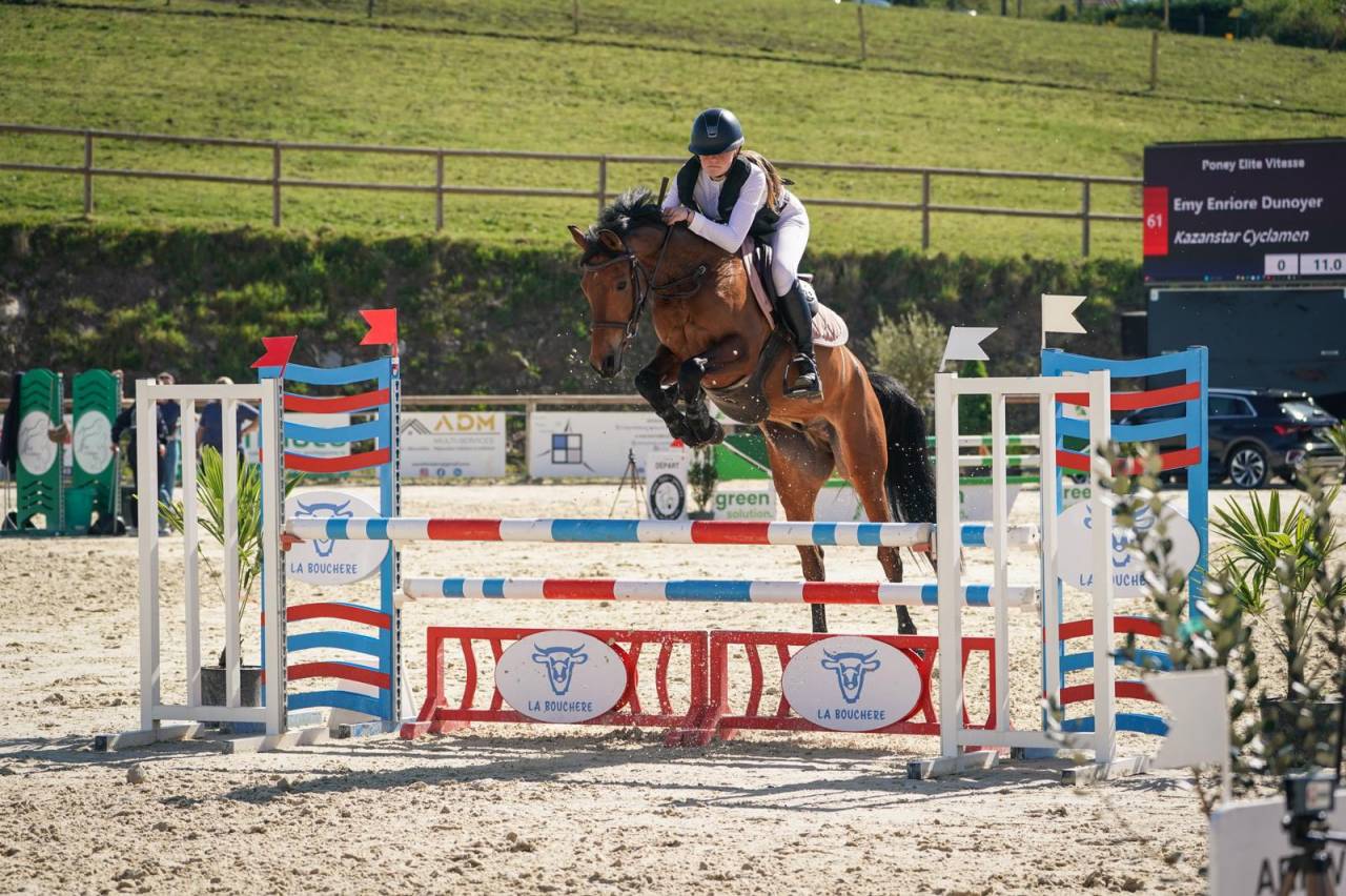 Poney CSO performant 6 ans