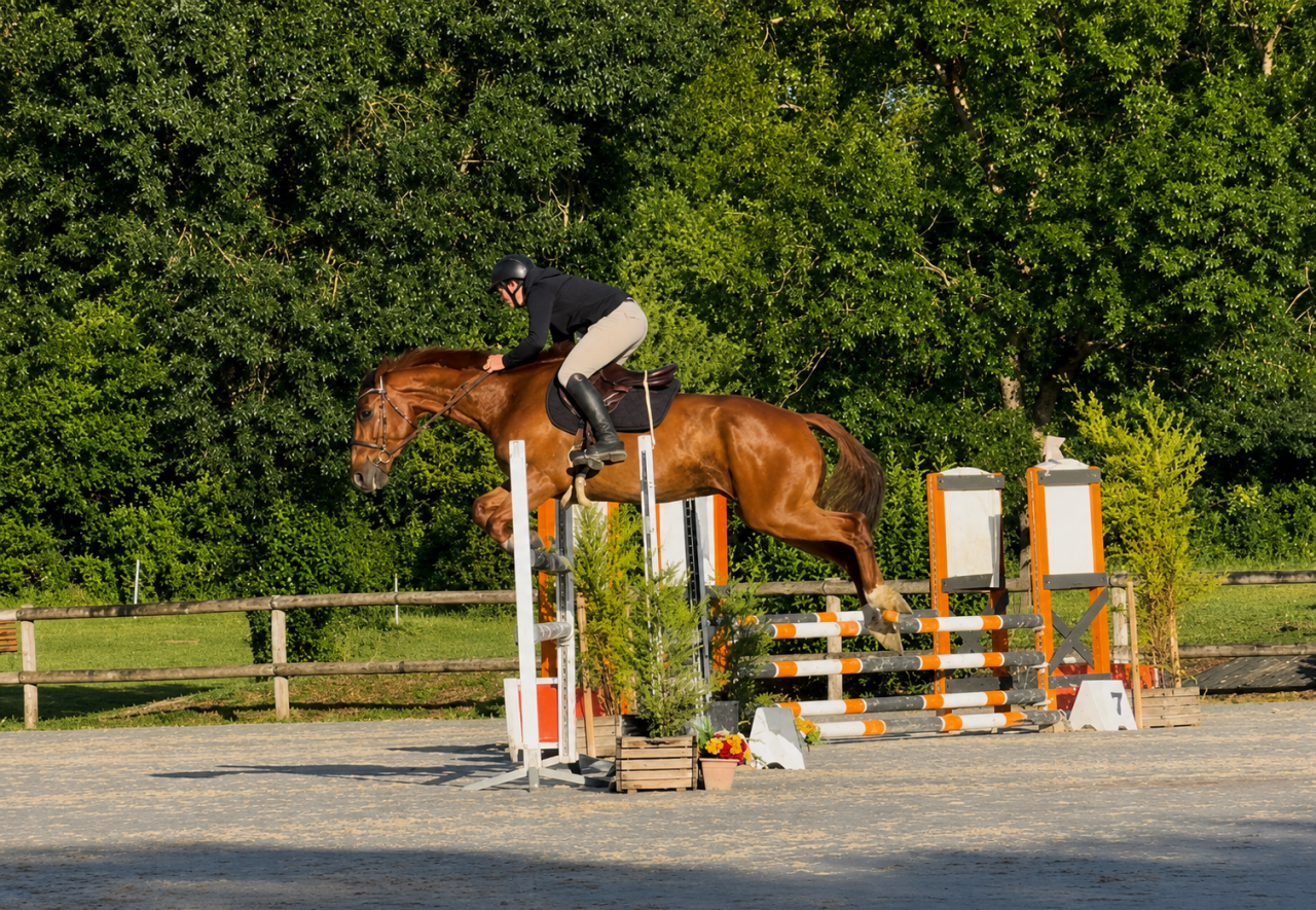 Hongre SF 4 ans &ndash; par Groovy de Semilly &ndash; CSO / CCE