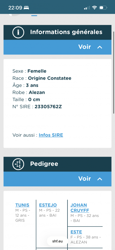 Jument 3 ans 