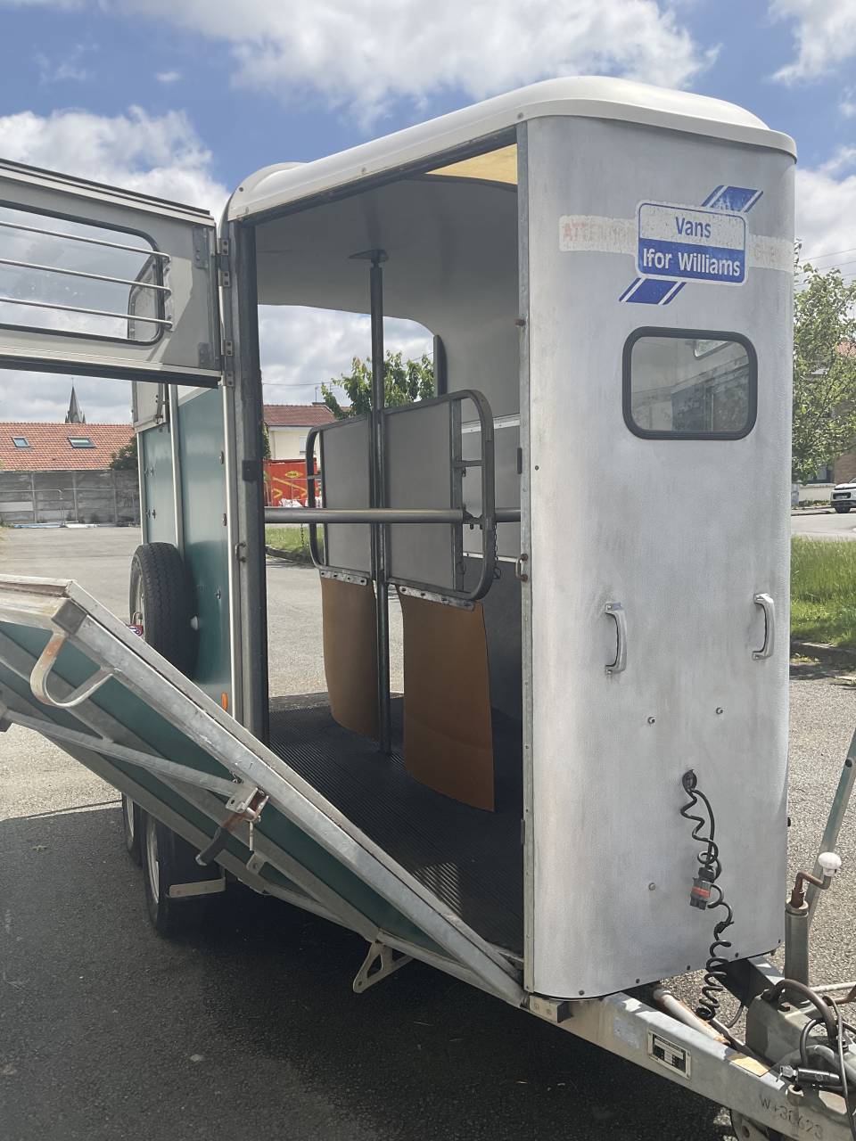 Van chevaux ifor Williams HB505R - 2places- 1999- NORD
