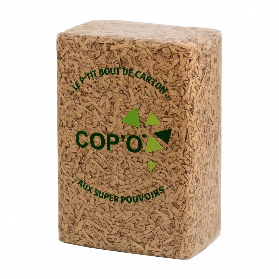 Liti&egrave;re copeaux carton pour chevaux - COP'O