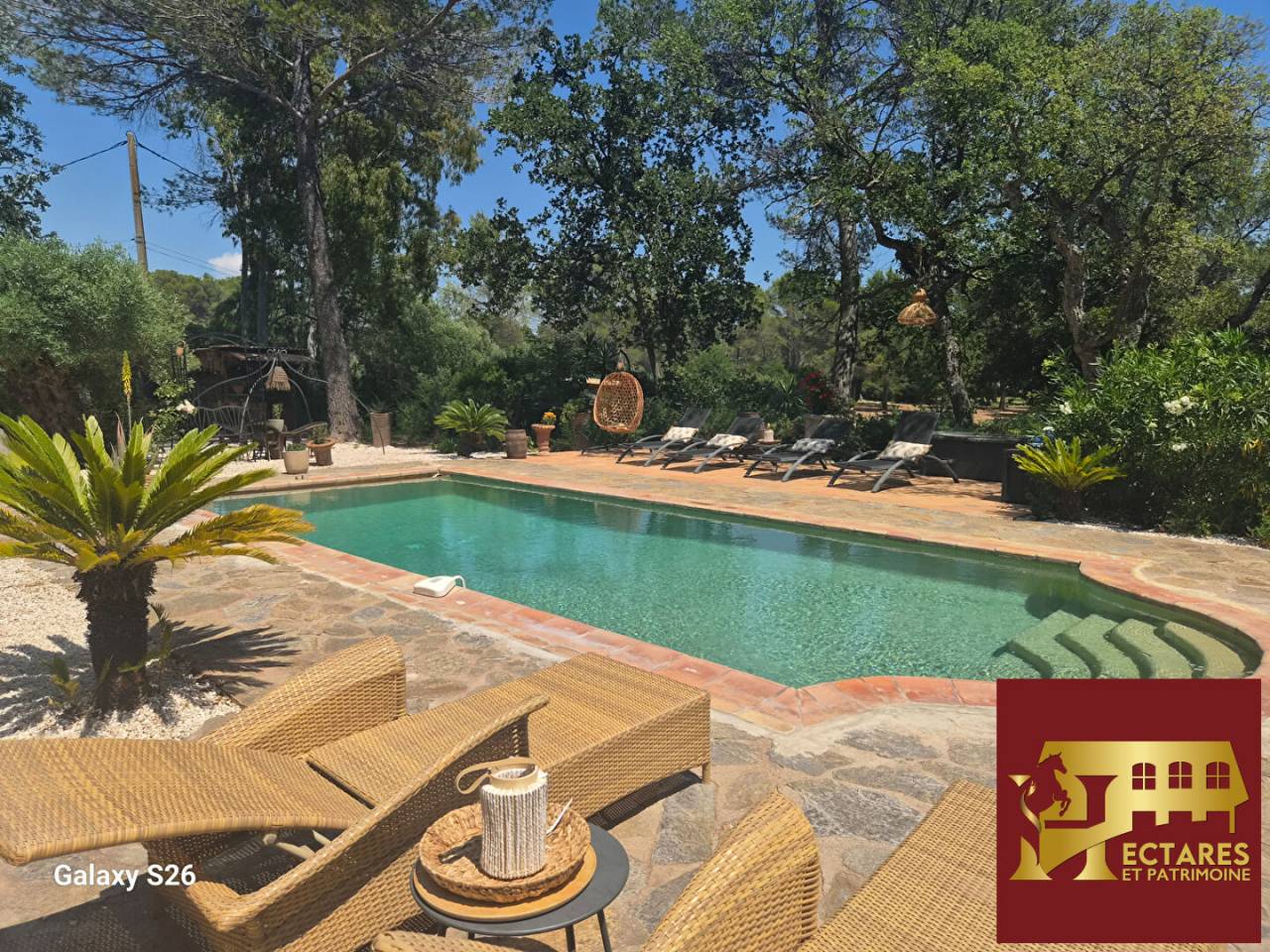 Propri&eacute;t&eacute; &eacute;questre de caract&egrave;re  &agrave; Roquebrune sur Argens . Rare &agrave; la vente !