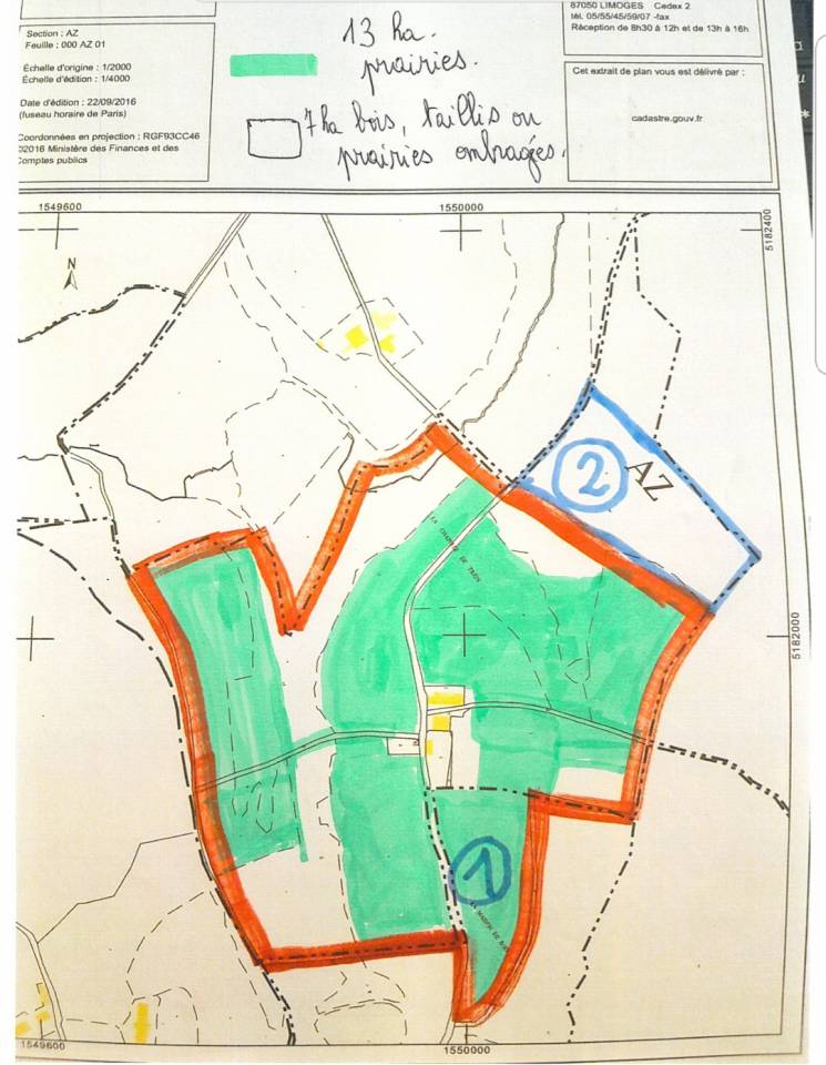 LOUE Magnifique Propri&eacute;t&eacute; 20 ha &agrave; 15 min de LIMOGES