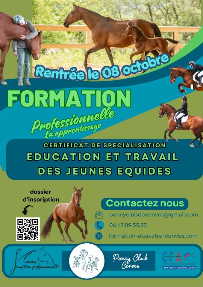 Centre de formation Equestre de Cenves