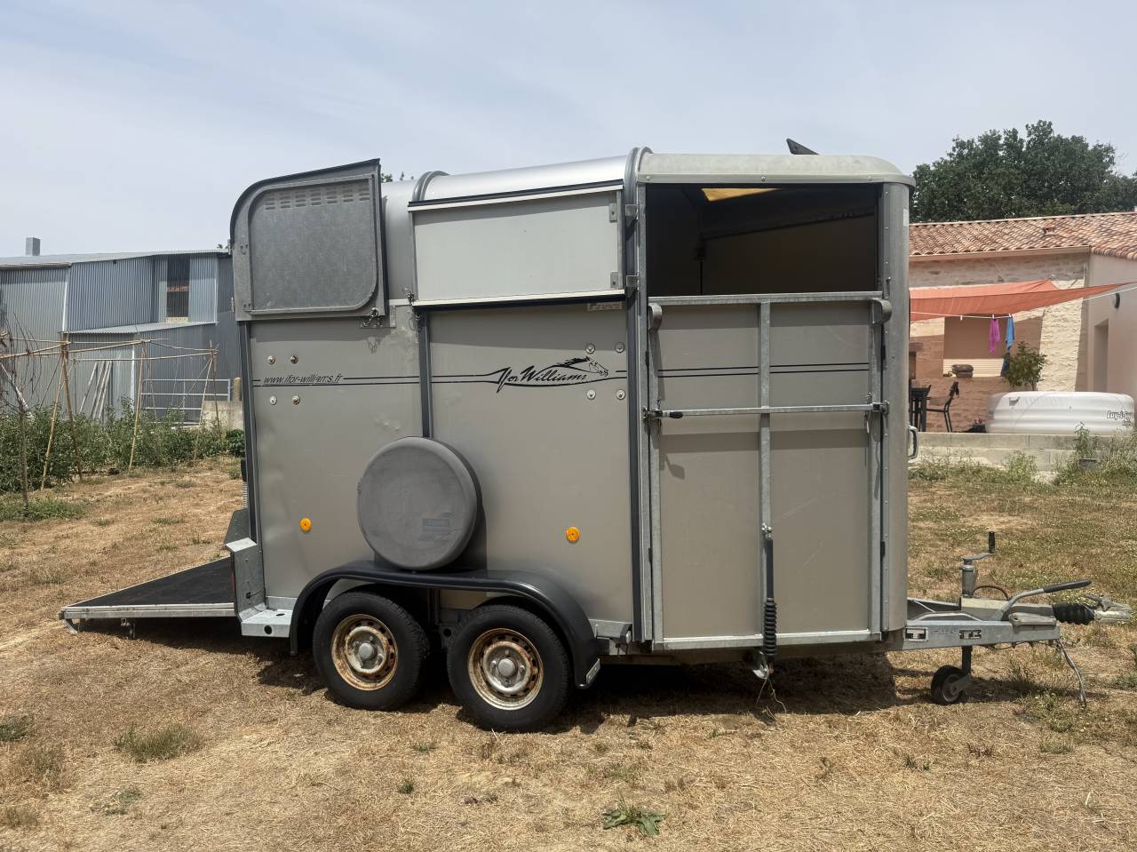 Van chevaux Ifor Williams HB505 &ndash; 2006 &ndash; Pont avant &ndash; P