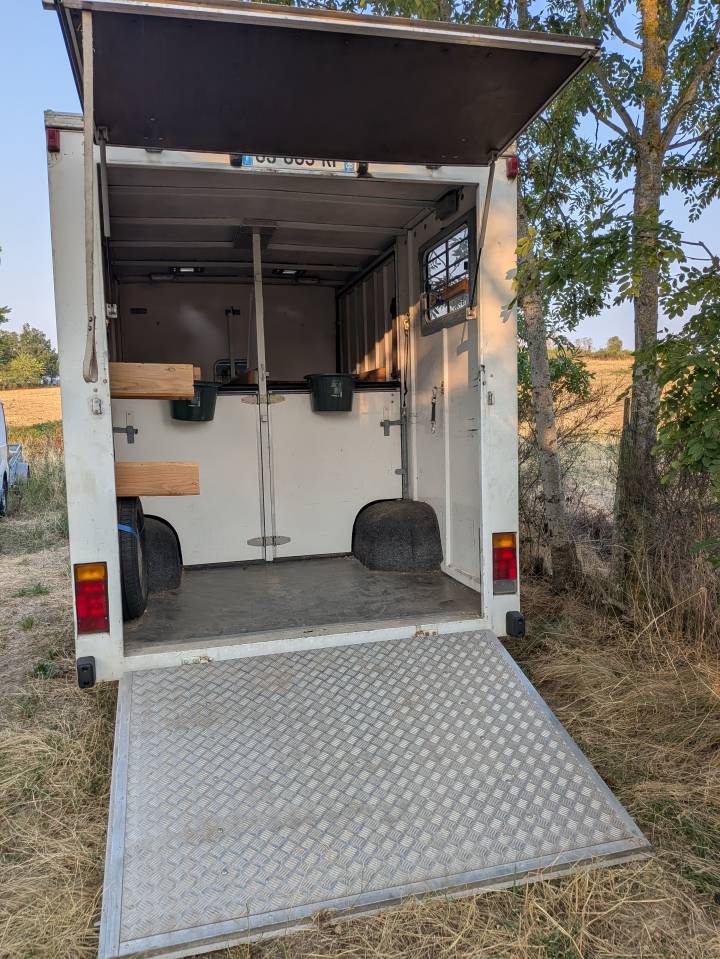 Renault Master II T35 &ndash; Camion am&eacute;nag&eacute; pour chevaux &ndash; &Agrave;