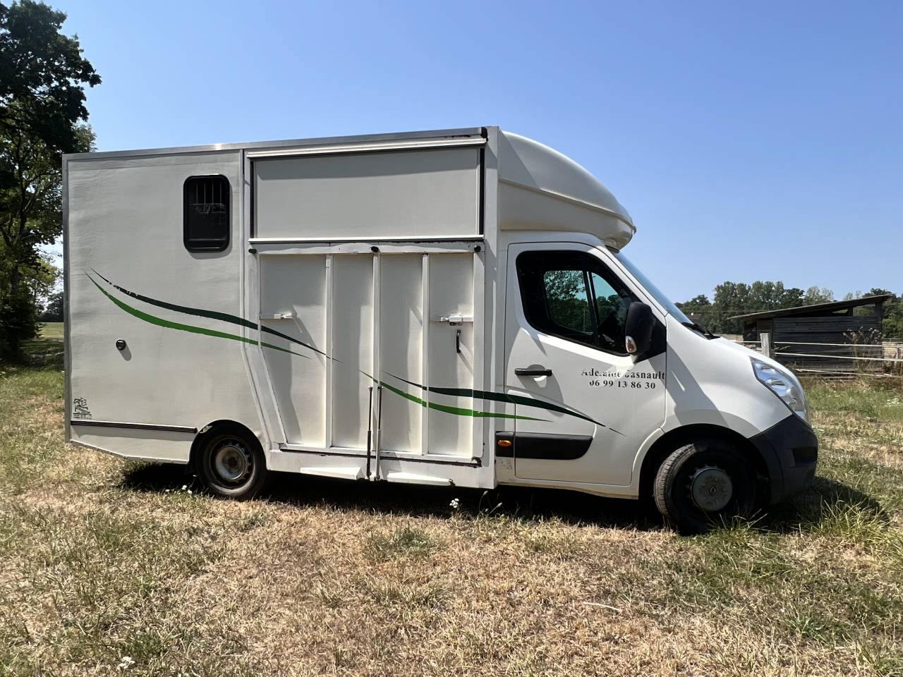 Camion chevaux 2 places