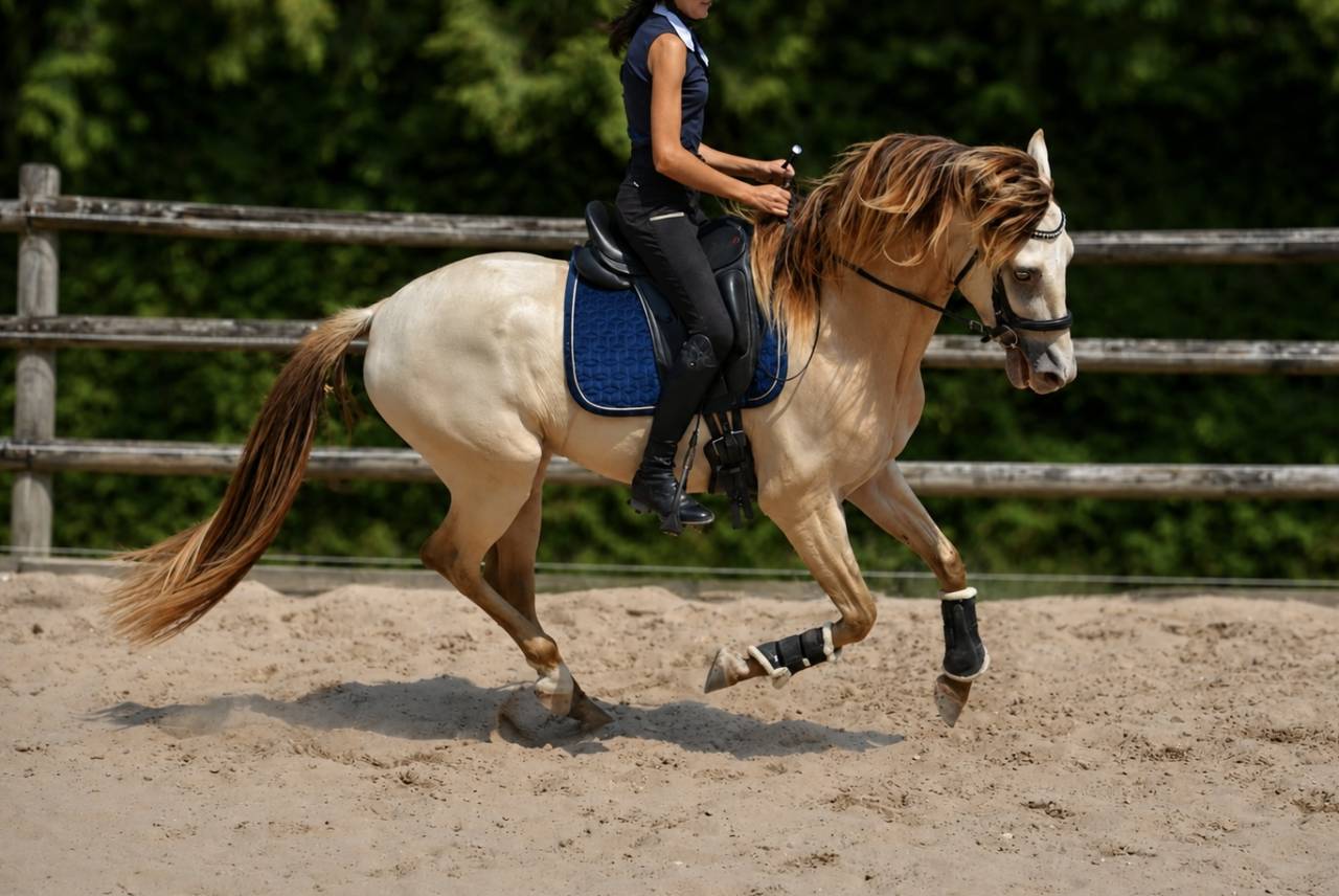 Hongre espagnol champagne 4 ans 