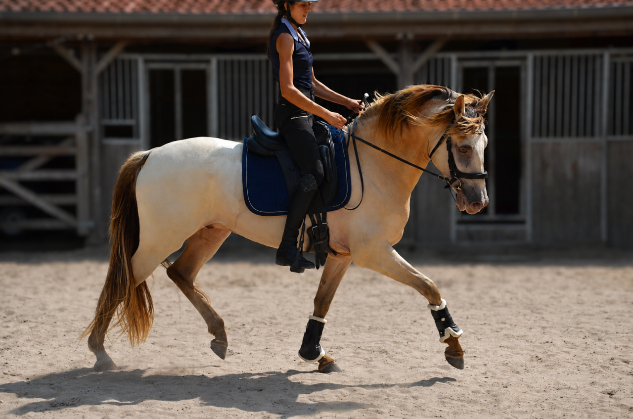Hongre espagnol champagne 4 ans 