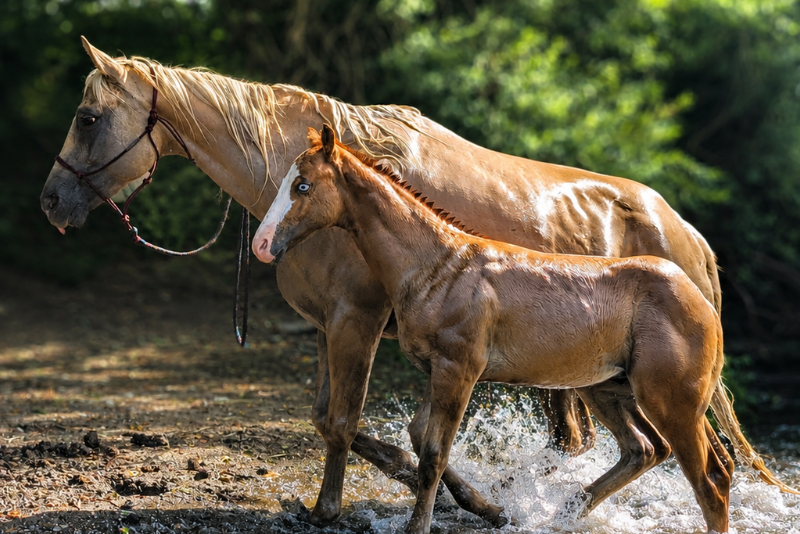 Quody, poulain Quarter Horse n&eacute; en 2026