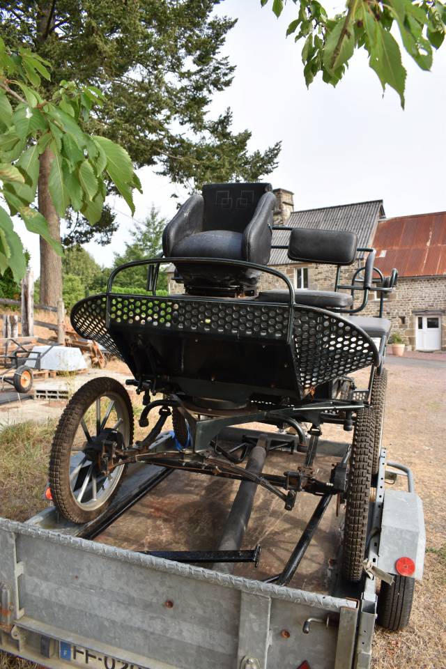 Voiture d'attelage / Caleche Marathon d'entra&icirc;nement (1