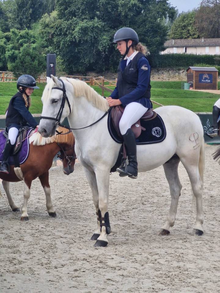 Demi pension poney camargue