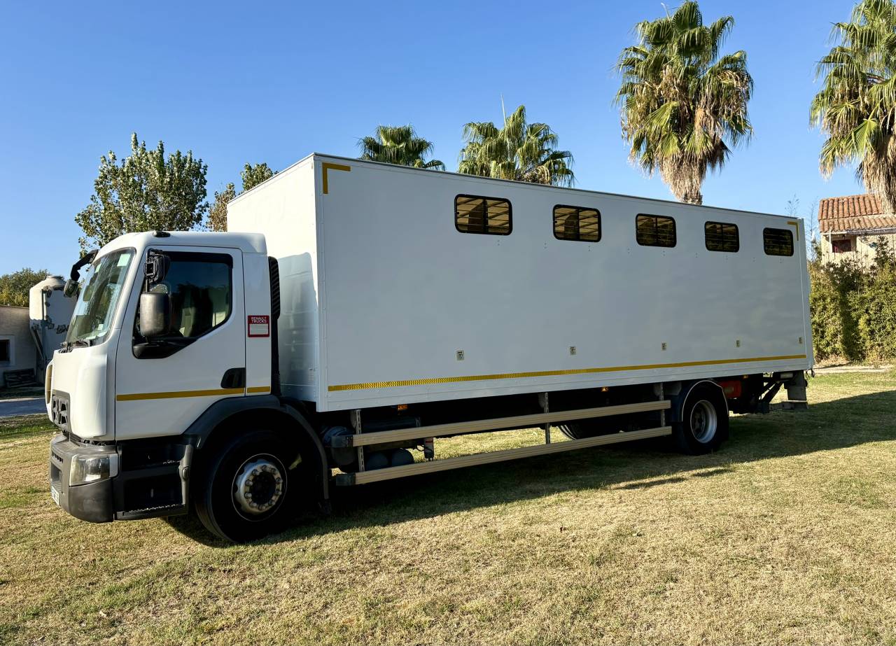 Camion Chevaux Renault Premium 11 places/sellerie