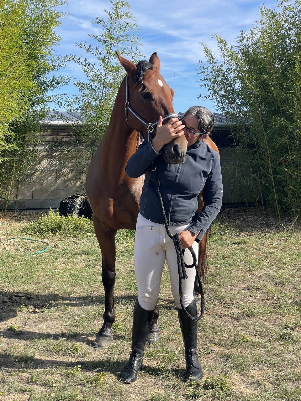 Groom maison concours ou cavalier soigneur 