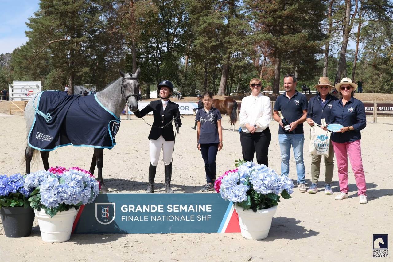 Ponette connemara championne de France 3ans sport