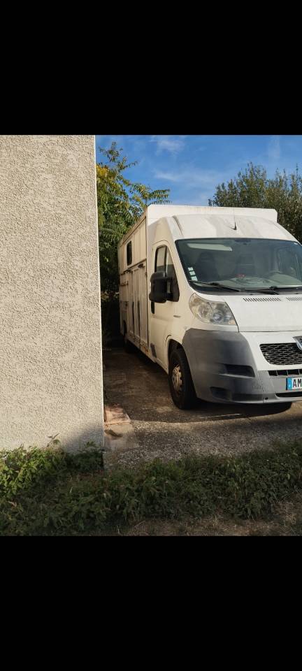 Camion 2 chevaux Peugeot boxer