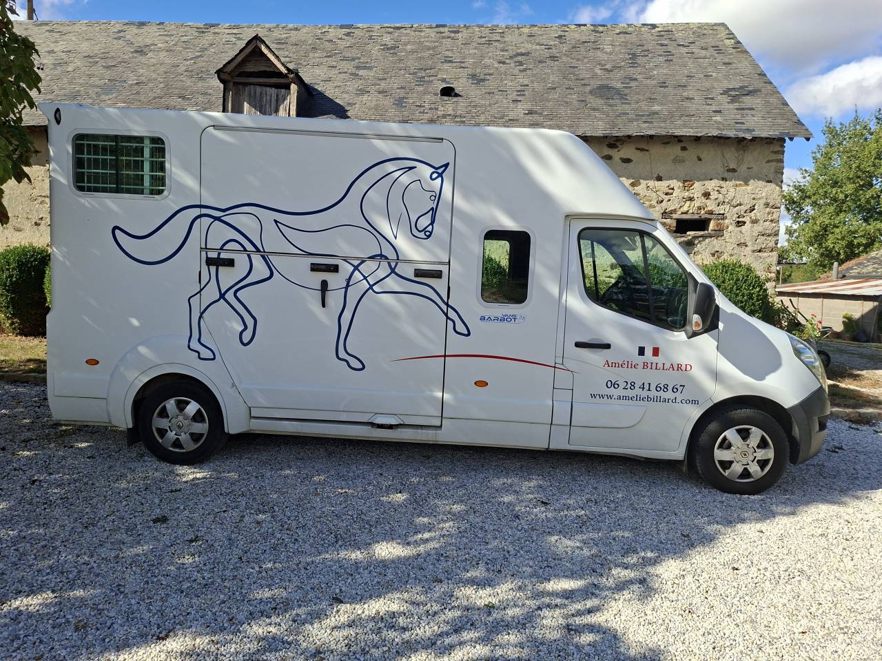 VL CAMION RENAUT MASTER BARBOT 5 PL STALLE