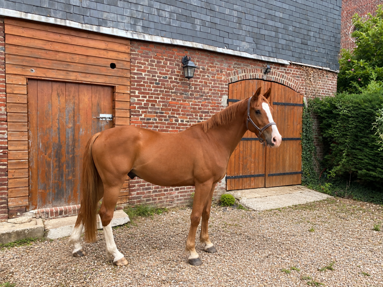 Hongre 4ans x Marius Claudius x Le tot de semilly 