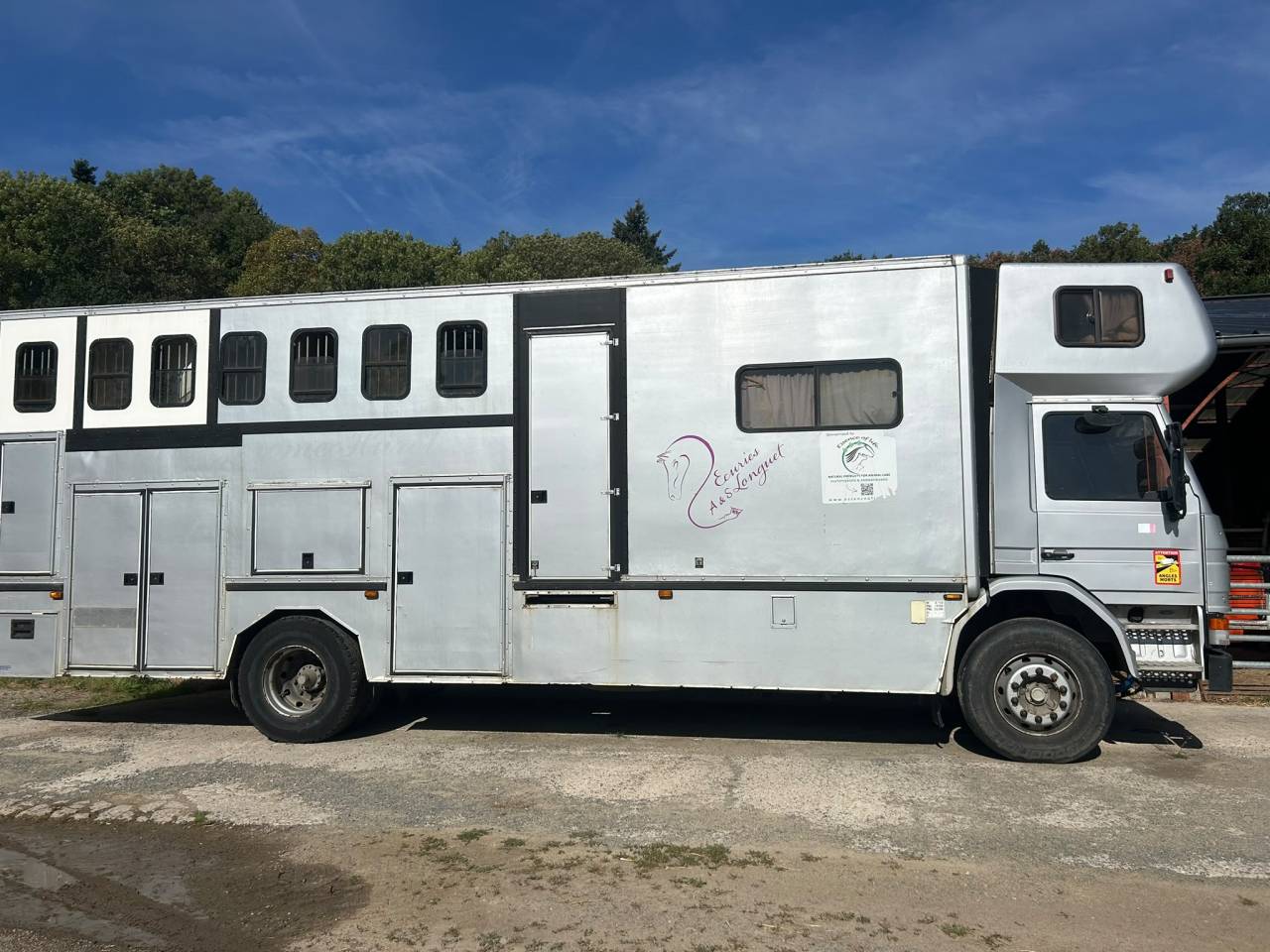 Camion chevaux Scania mod&egrave;le 93m220