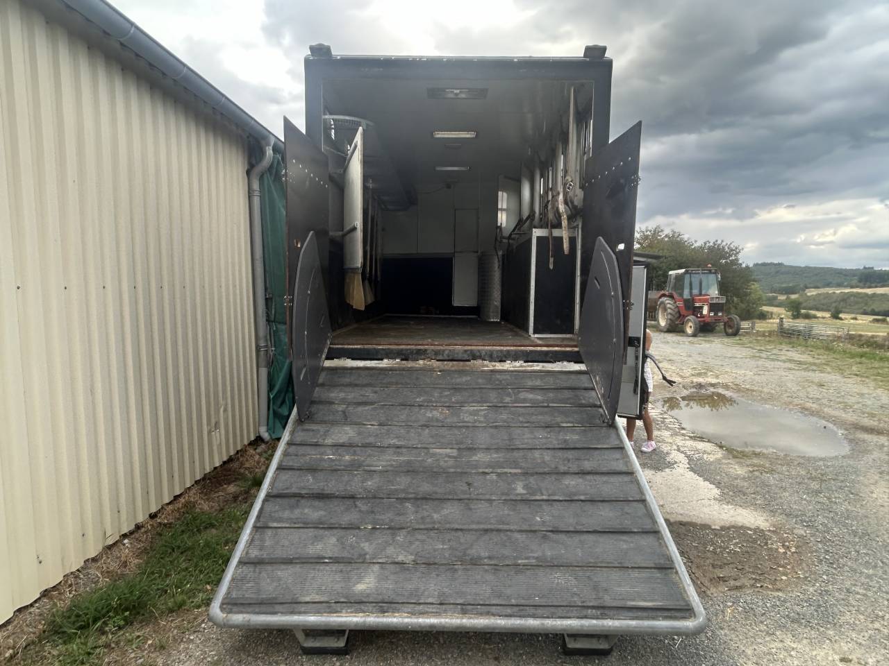 Camion chevaux Scania mod&egrave;le 93m220