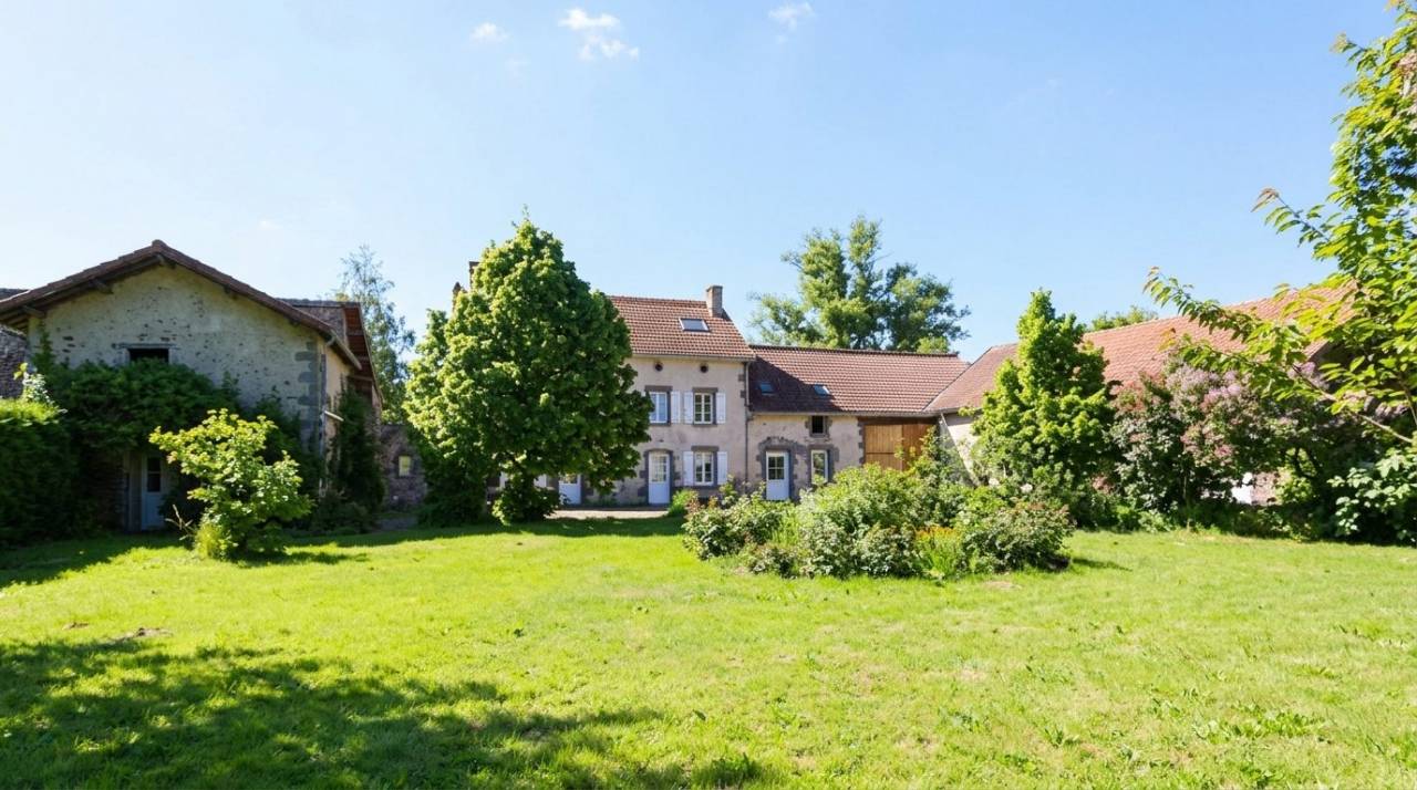 Propri&eacute;t&eacute; &eacute;questre avec grande maison, piscine et nombreuses