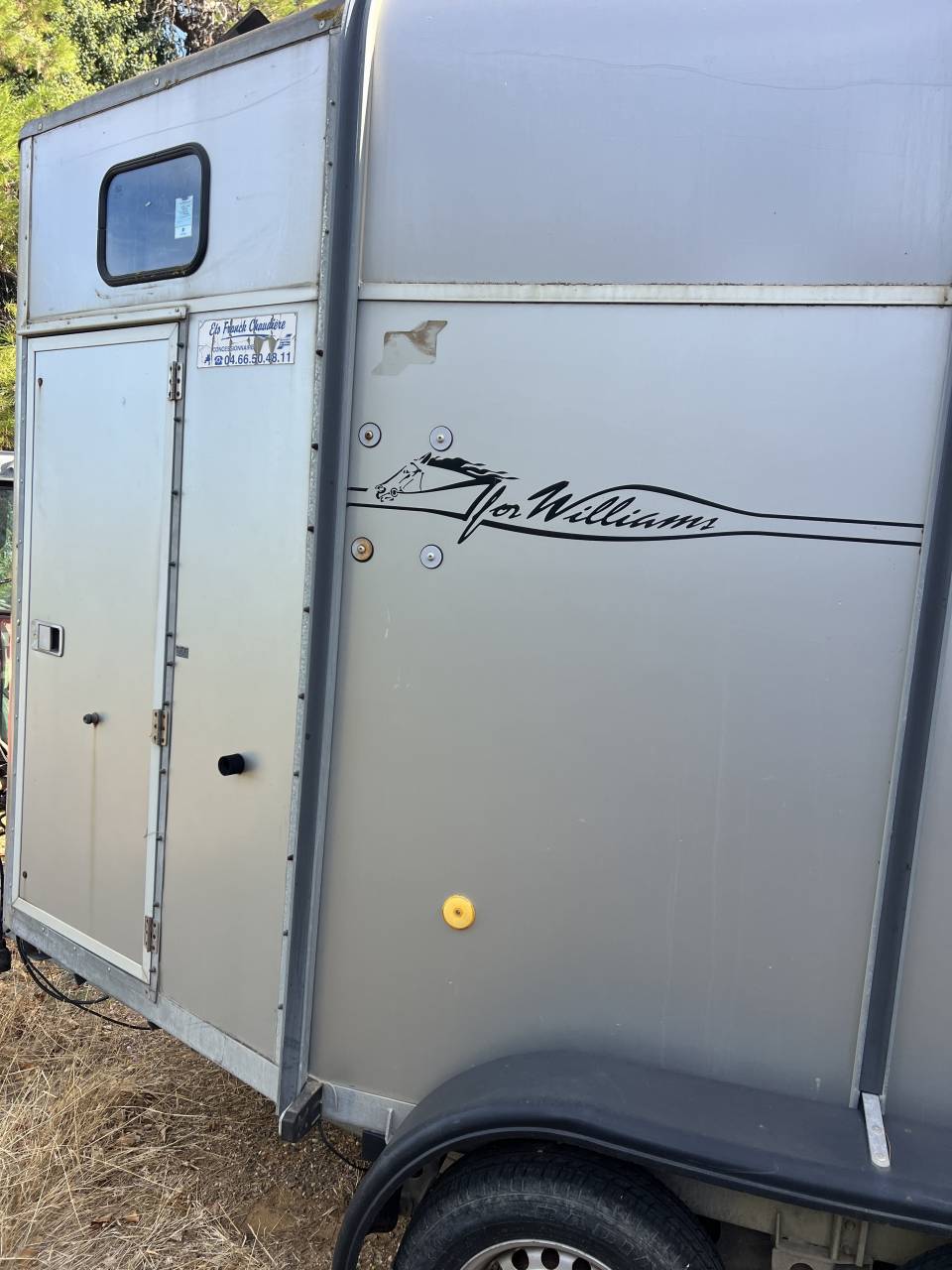 Van for Williams une place et demi