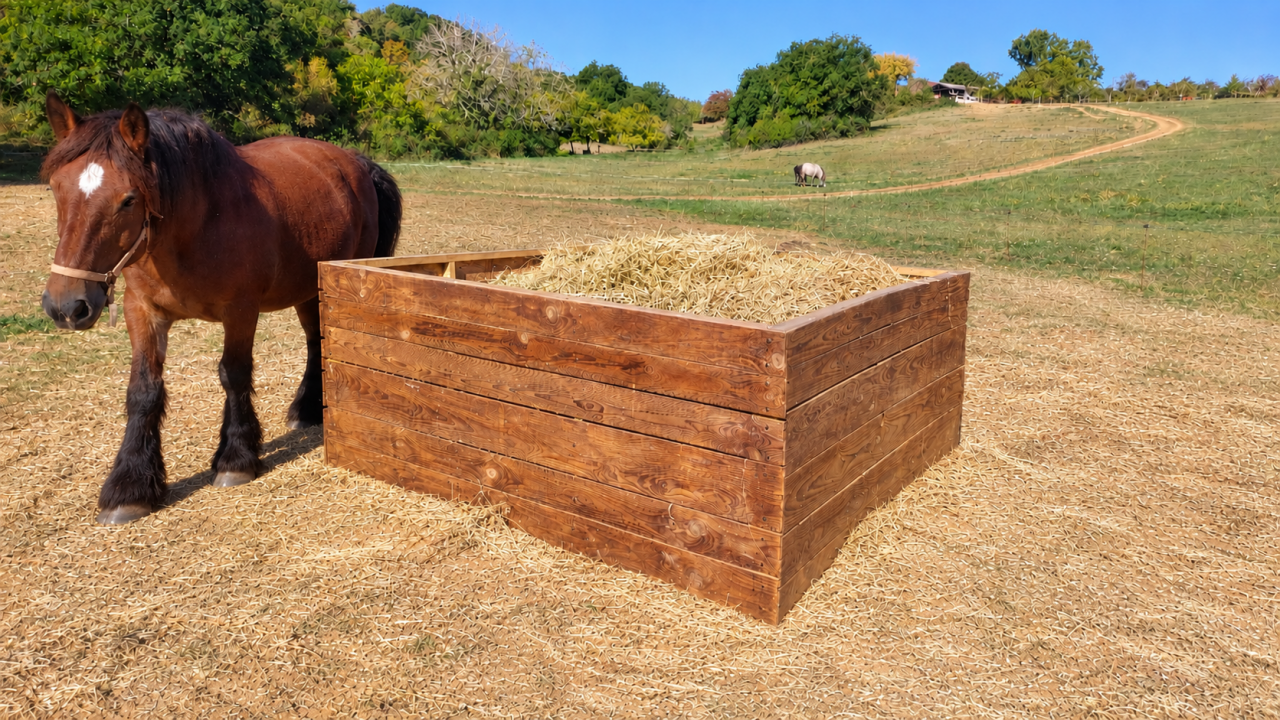 Cheval de trait Ardennais 