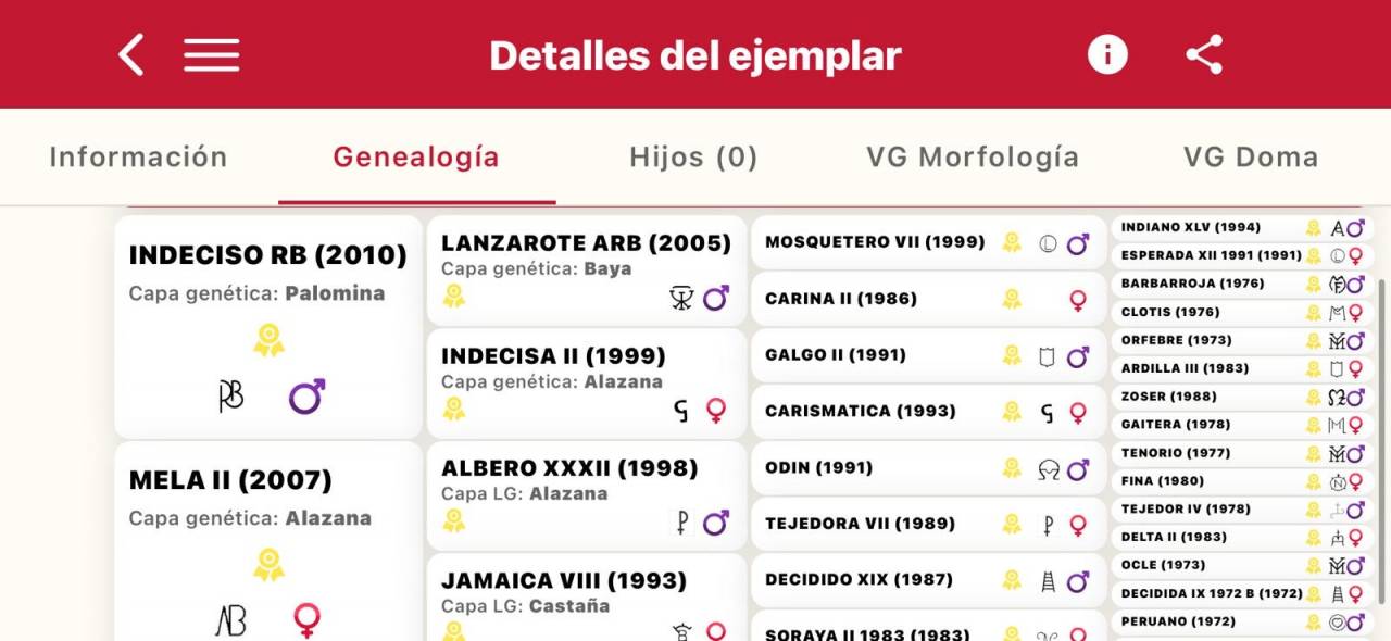 Jument PRE Apta 
