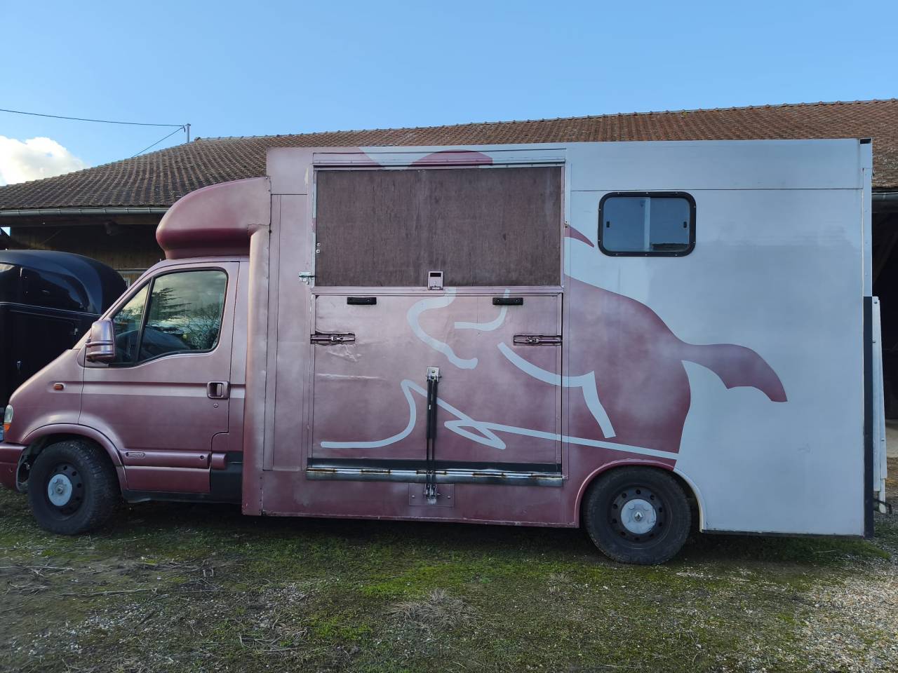 Camion VL 2002 - 2 chevaux - grande sellerie 