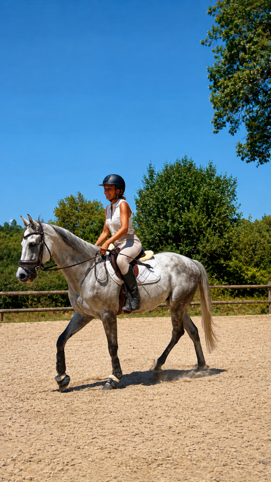 UMBERTO (UKR) &ndash; Pur-Sang hongre de 9 ans &ndash; pour cavalie