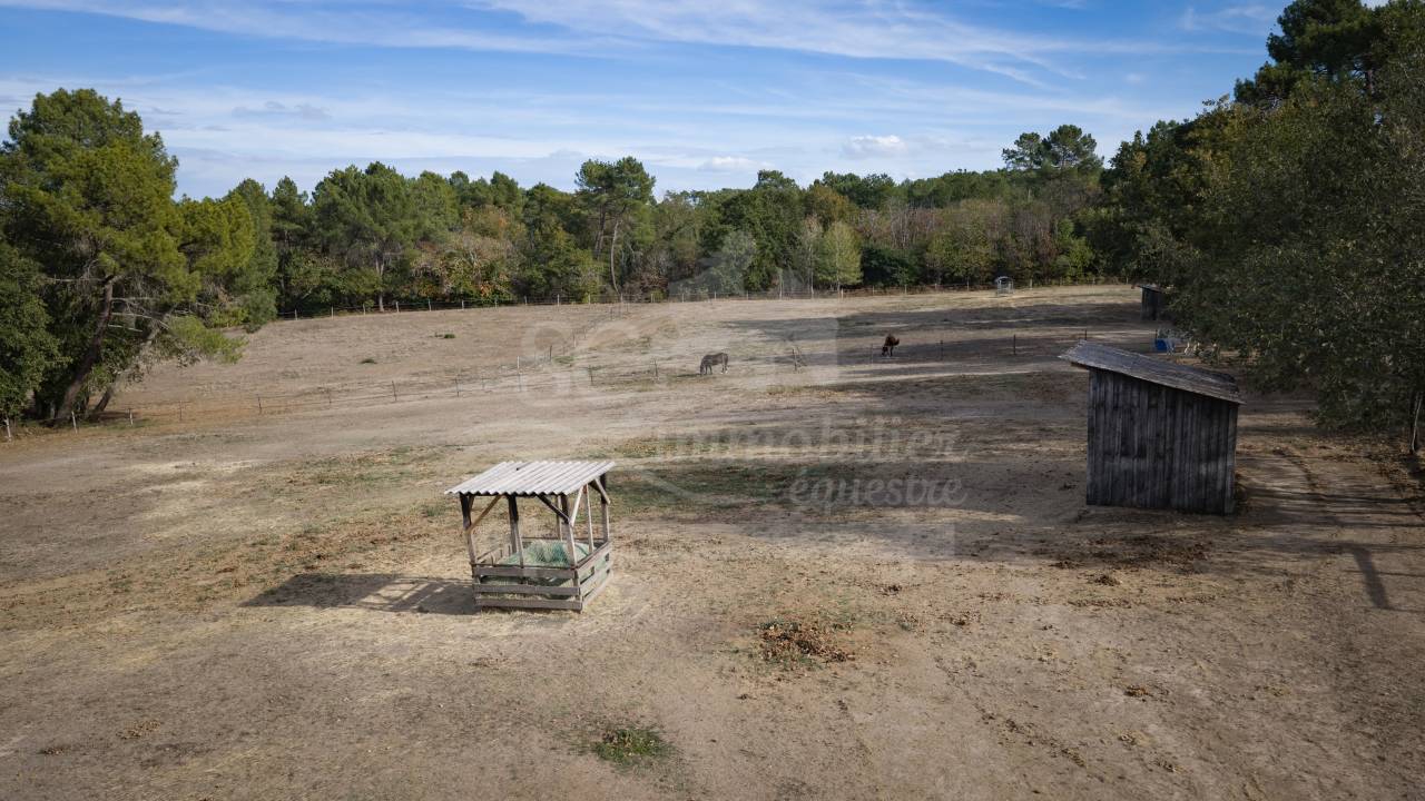 Propri&eacute;t&eacute; &eacute;questre sur + de 21 hectares &ndash; 3 logements