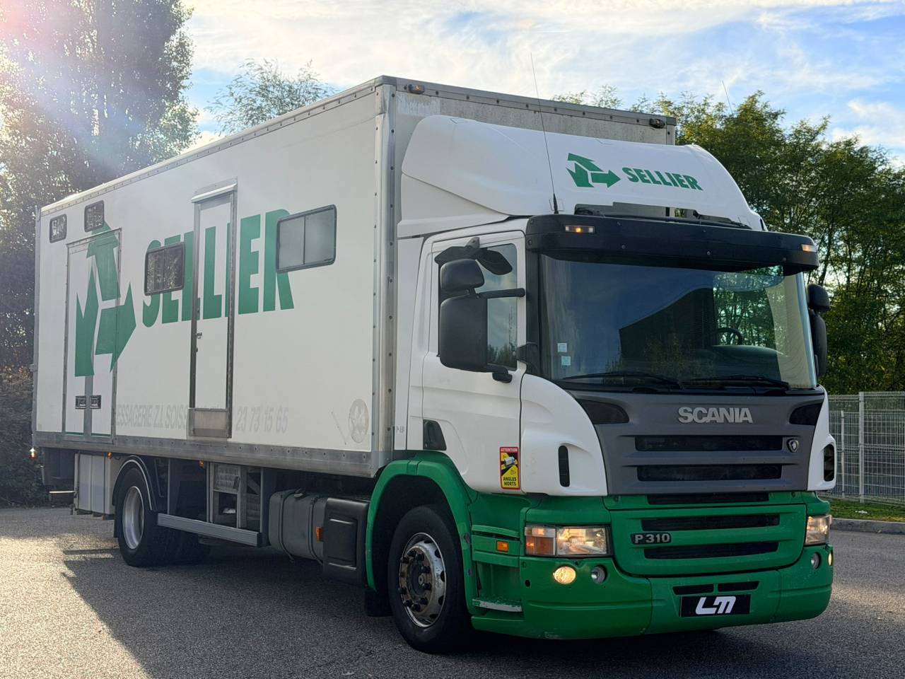 SCANIA P.310 3 CHEVAUX + HOME CAR 