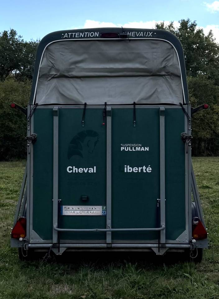 Van chevaux 2 places 