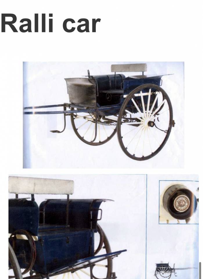 Authentique Ralli Car d'&eacute;poque (Voiture de Tradition) 